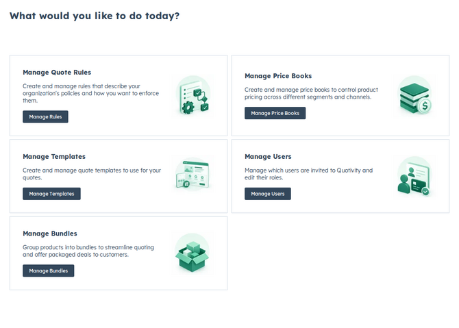 the dashboard setup checklist with task statuses